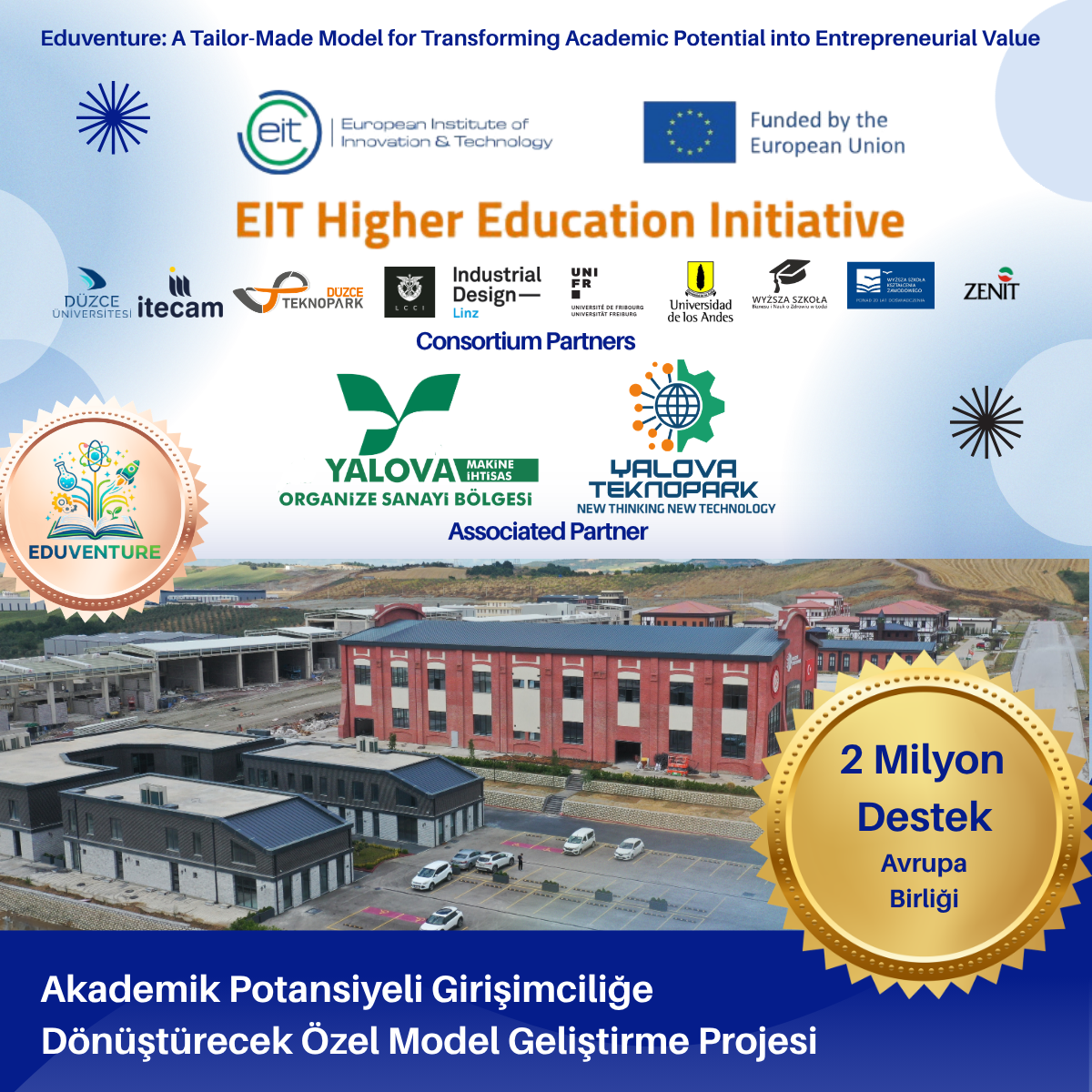 YALOVA OSB VE YALOVA TEKNOPARK’A AVRUPA BİRLİĞİ DESTEĞİ