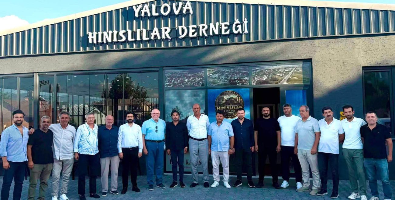 YALOVA DOSTLUĞU PLATFORMU'NDAN, YALOVA HINISLILAR DERNEĞİNE ZİYARET