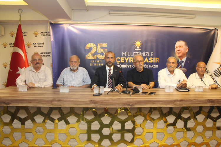 AK PARTİ YALOVA’DA 25. YIL MESAJI 3 AK PARTİ YALOVA’DA 25. YIL MESAJI
