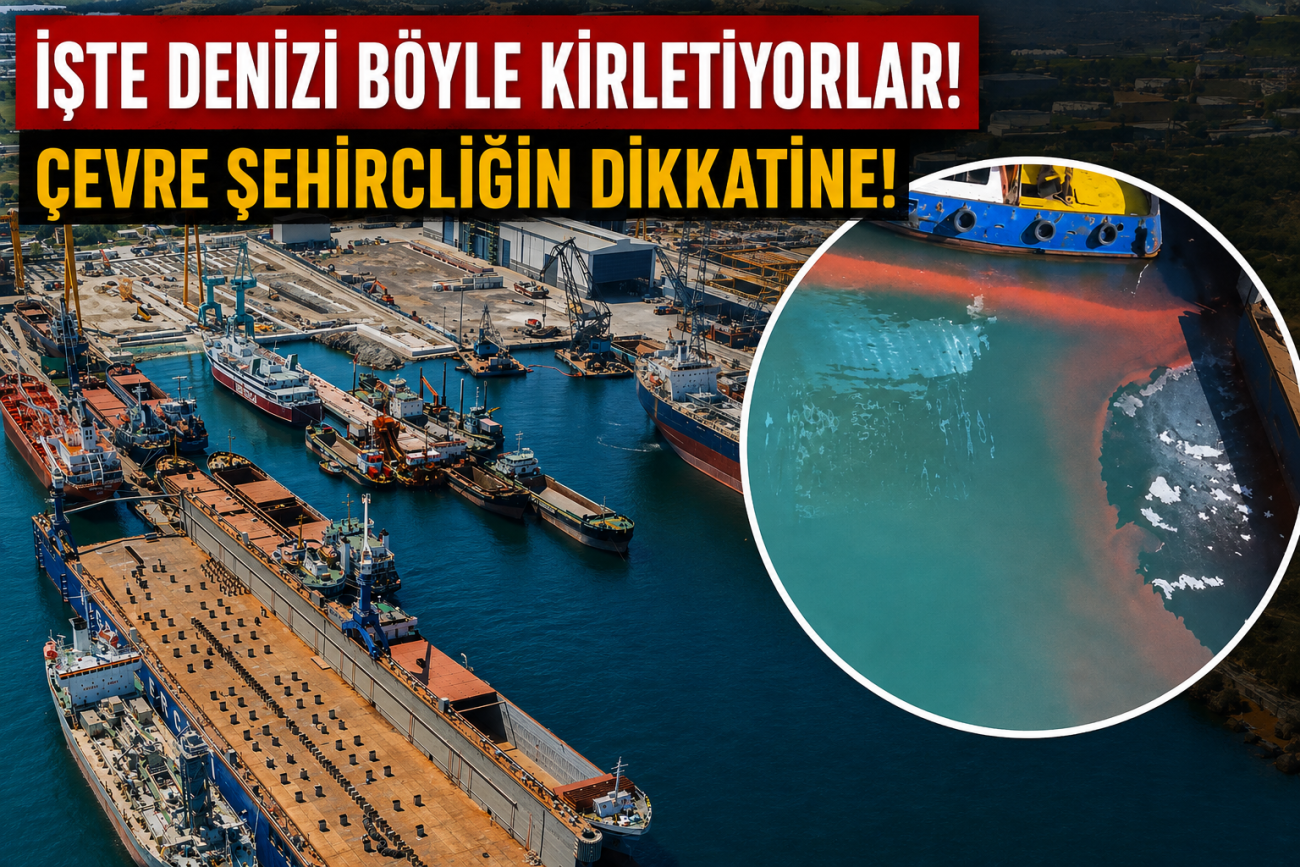 ALTINOVA TERSANELER BÖLGESİ'NDE ÇEVRE KİRLİLİĞİ! DENİZE BOYA VE KİMYASAL DÖKÜLDÜĞÜ İDDİA EDİLİYOR 1 ALTINOVA TERSANELER BÖLGESİ'NDE ÇEVRE KİRLİLİĞİ! DENİZE BOYA VE KİMYASAL DÖKÜLDÜĞÜ İDDİA EDİLİYOR