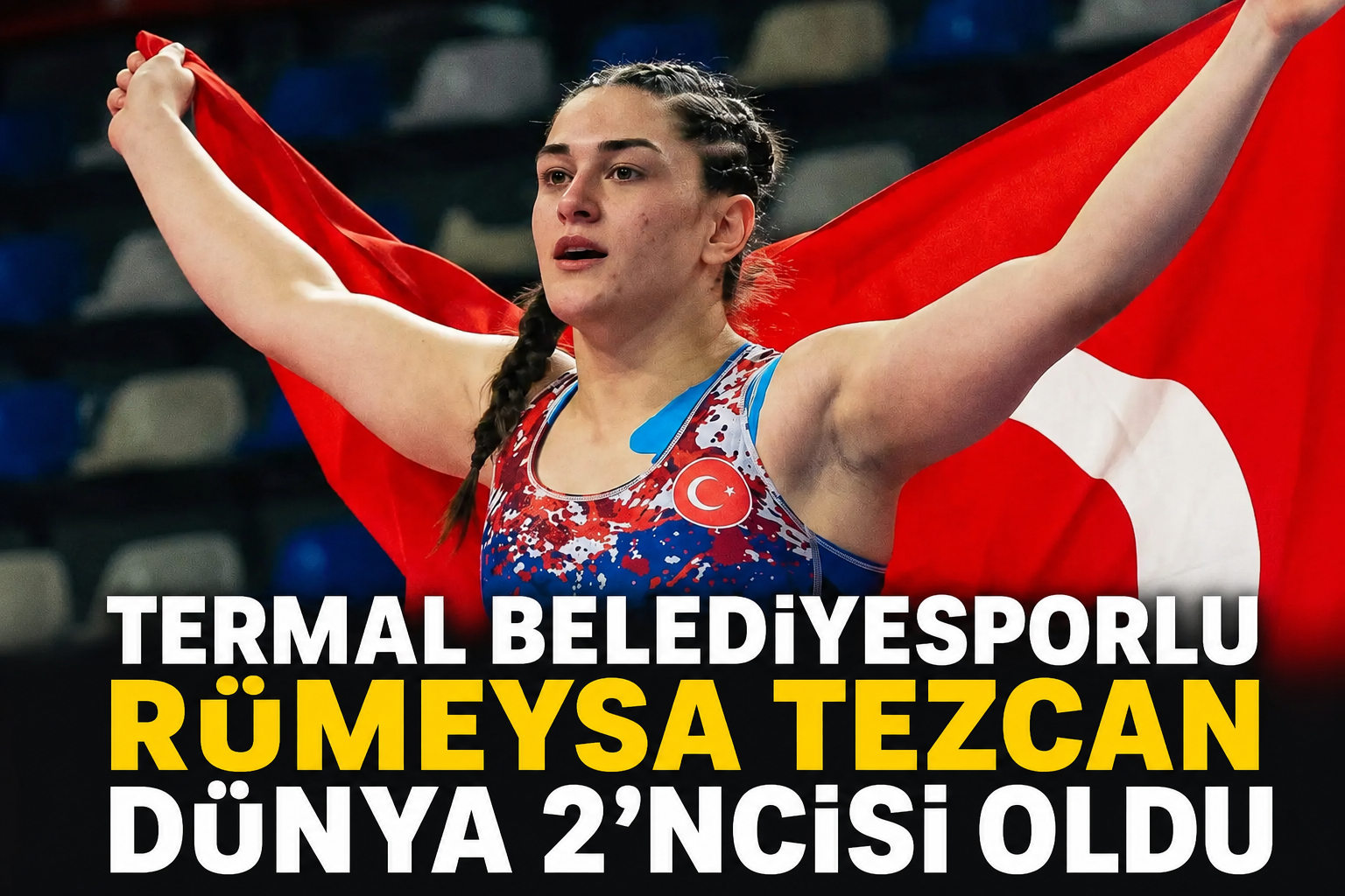 BAKÜ’DE TARİHİ BAŞARI: YALOVALI MİLLİ GÜREŞÇİ DÜNYA İKİNCİSİ OLDU