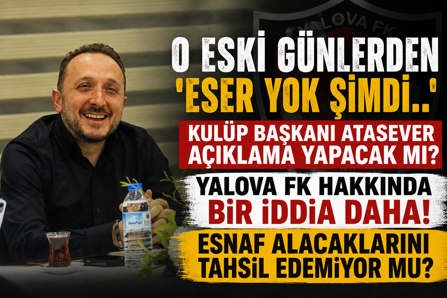 YALOVA FK’NIN BAŞARILI GÜNLERİ ‘ESKİDE’ KALDI!