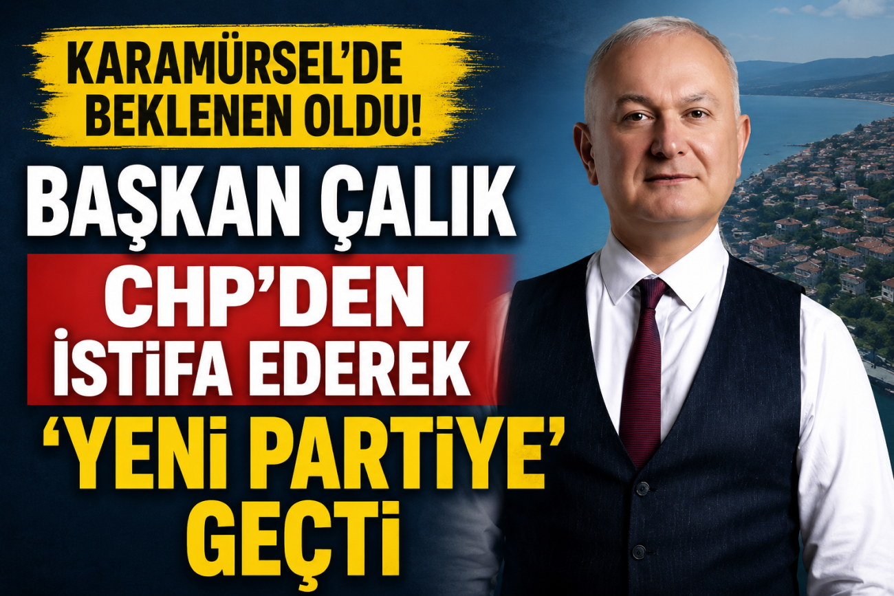 KARAMÜRSEL BELEDİYE BAŞKANI ÇALIK VE 14 MECLİS ÜYESİ YENİ PARTİ'YE KATILDI 2 KARAMÜRSEL BELEDİYE BAŞKANI ÇALIK VE 14 MECLİS ÜYESİ YENİ PARTİ'YE KATILDI