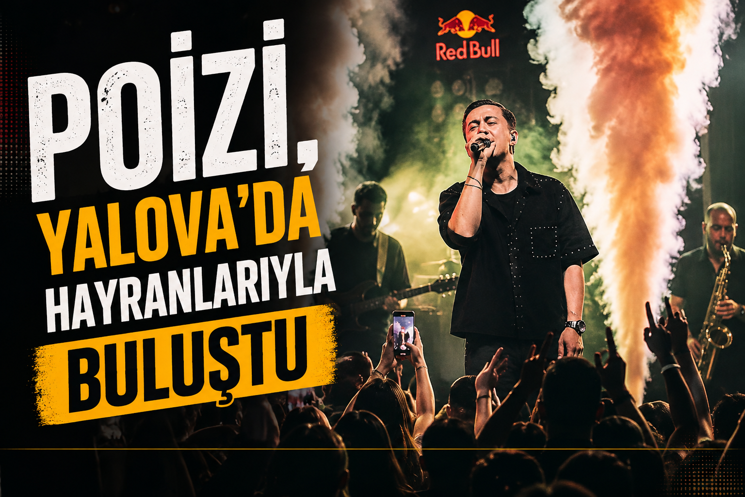 POİZİ, YALOVA’YI SALLADI! MAWİSH BEACH DİSCO’DA BİNLERCE KİŞİLİK RAP COŞKUSU