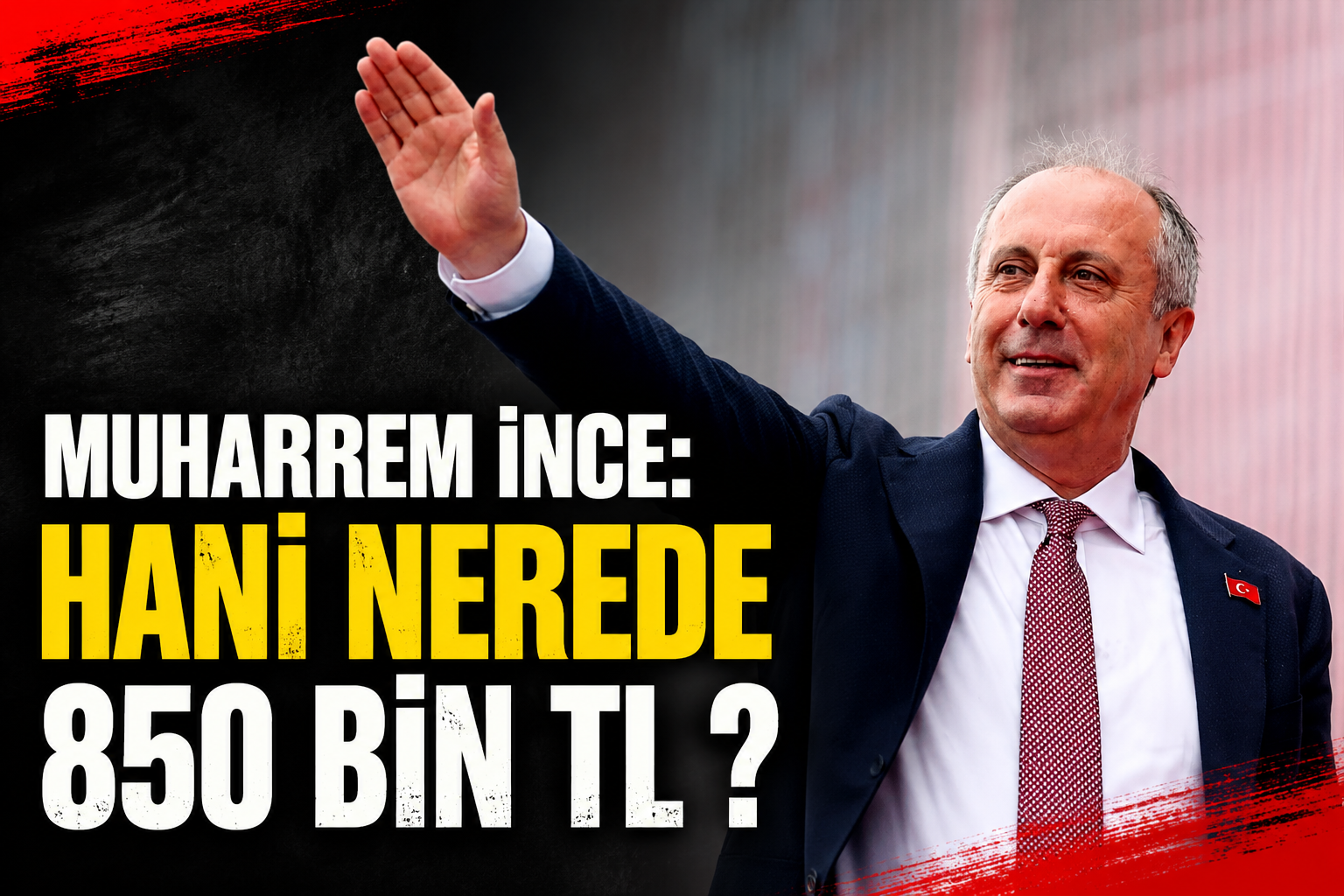 MUHARREM İNCE’DEN, BAKAN ŞİMŞEK’E TEPKİ!