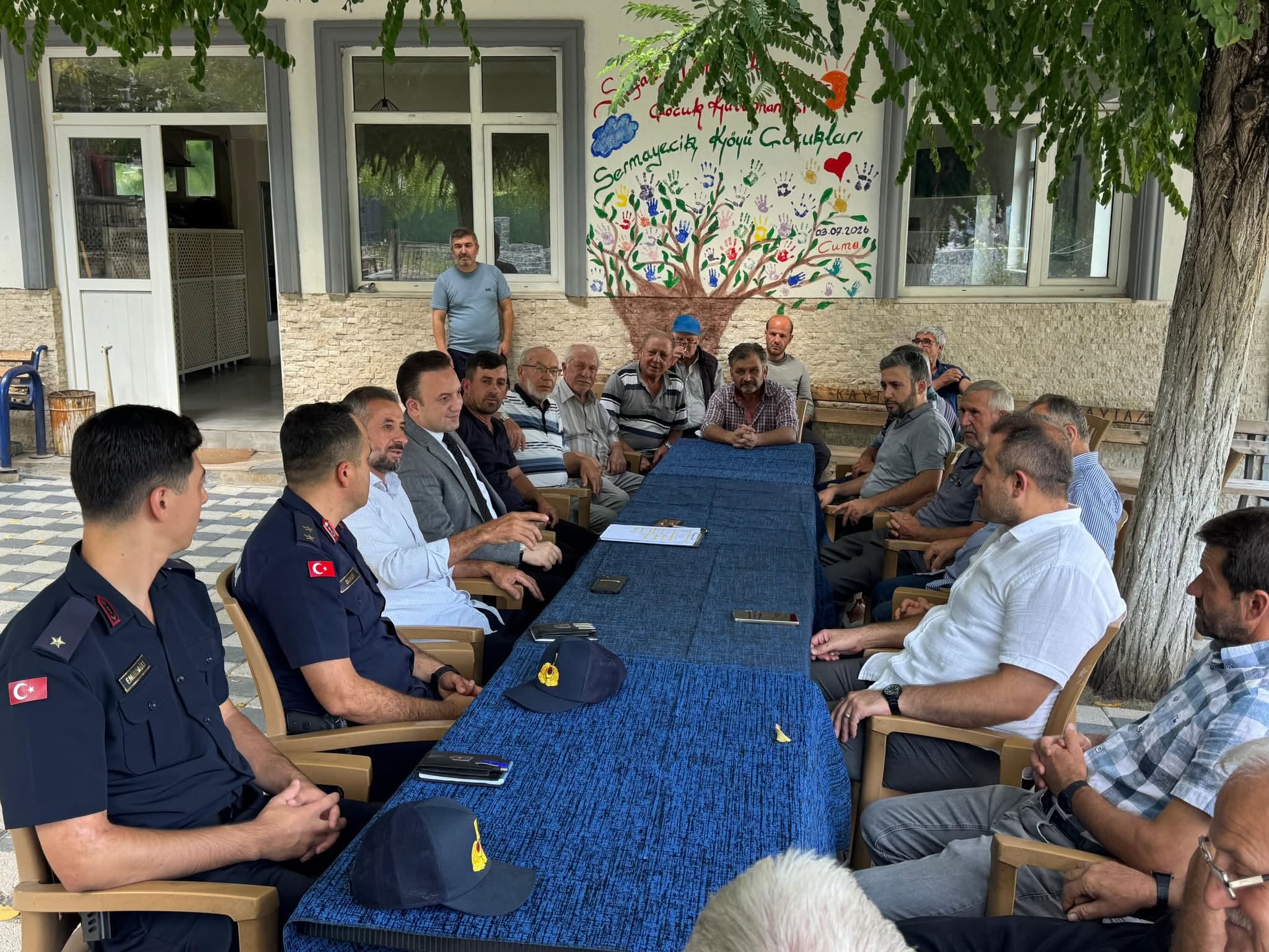 ALTINOVA KAYMAKAMI BAYRAM, SERMAYECİK KÖYÜ’NDE VATANDAŞLARLA BULUŞTU