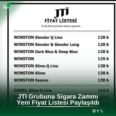 TİRYAKİLERE KÖTÜ HABER! SİGARAYA 10 TL ZAM GELDİ! 3 TİRYAKİLERE KÖTÜ HABER! SİGARAYA 10 TL ZAM GELDİ!