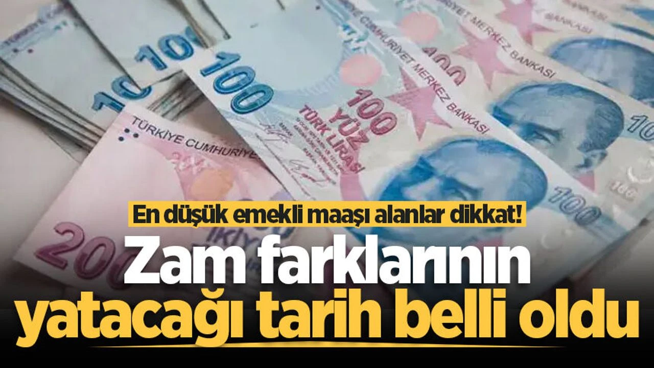 SGK TARİHİ AÇIKLADI! EMEKLİ ZAM FARKI ÖDEMELERİ 7 AĞUSTOS’TA HESAPLARDA