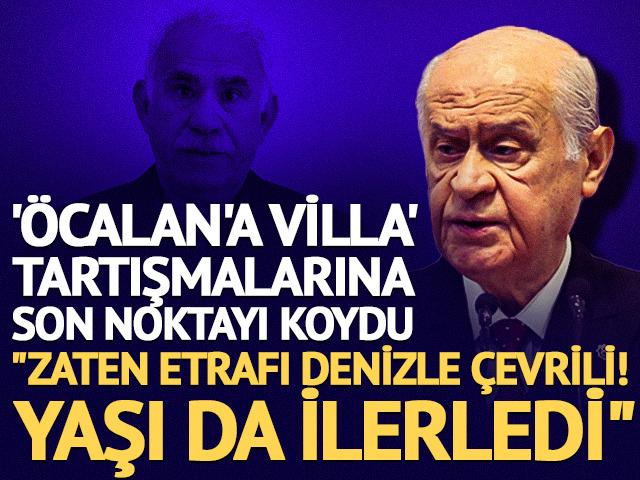BAHÇELİ’DEN VİLLA AÇIKLAMASI.. ‘250 METREKARELİK KONUT YAPILDI’