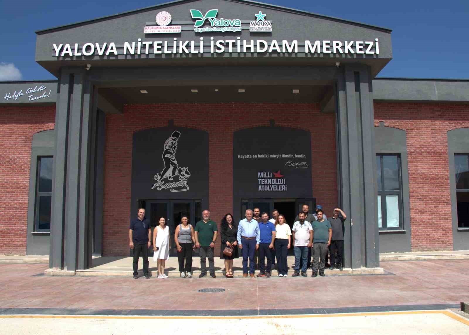 YALOVA OSB’DE İSTİHDAM GARANTİLİ EĞİTİMLER BAŞLADI