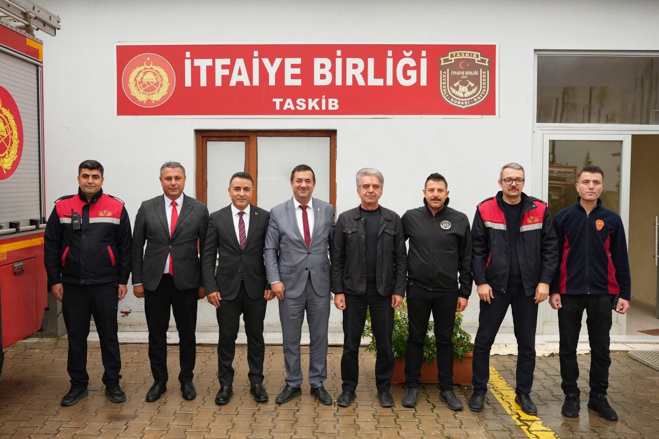 BELEDİYE BAŞKANLARINDAN TASKİB İTFAİYE EKİPLERİNE ANLAMLI ZİYARET 2 BELEDİYE BAŞKANLARINDAN TASKİB İTFAİYE EKİPLERİNE ANLAMLI ZİYARET