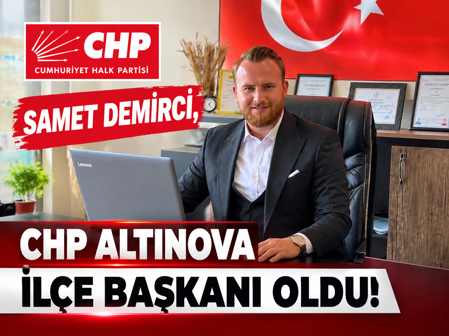 CHP, AK PARTİ DERKEN.. SAMET DEMİRCİ YENİDEN CHP’DE!