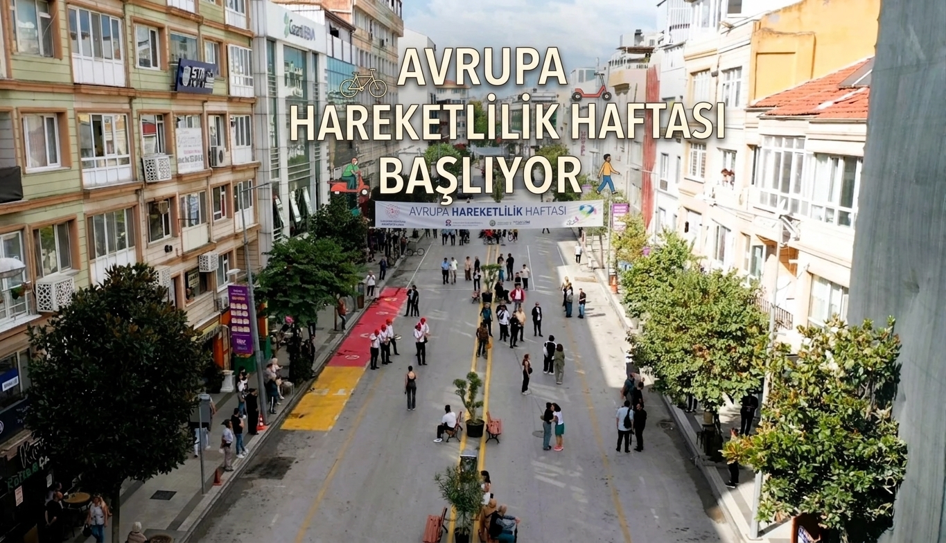 YALOVA’DA AVRUPA HAREKETLİLİK HAFTASI BAŞLIYOR: KENTİN SOKAKLARI YAYALARA AÇILIYOR!