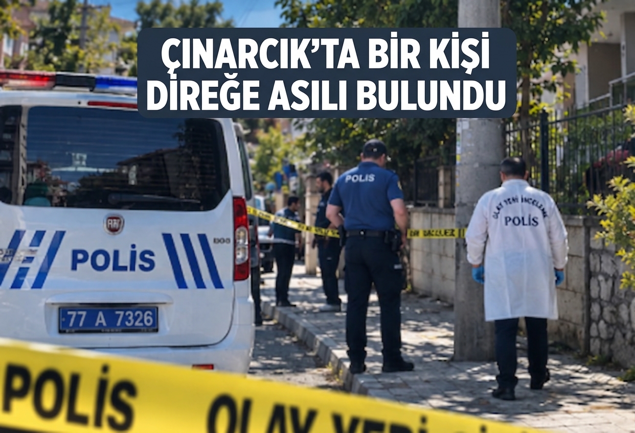 ÇINARCIK’TA ŞÜPHELİ ÖLÜM!
