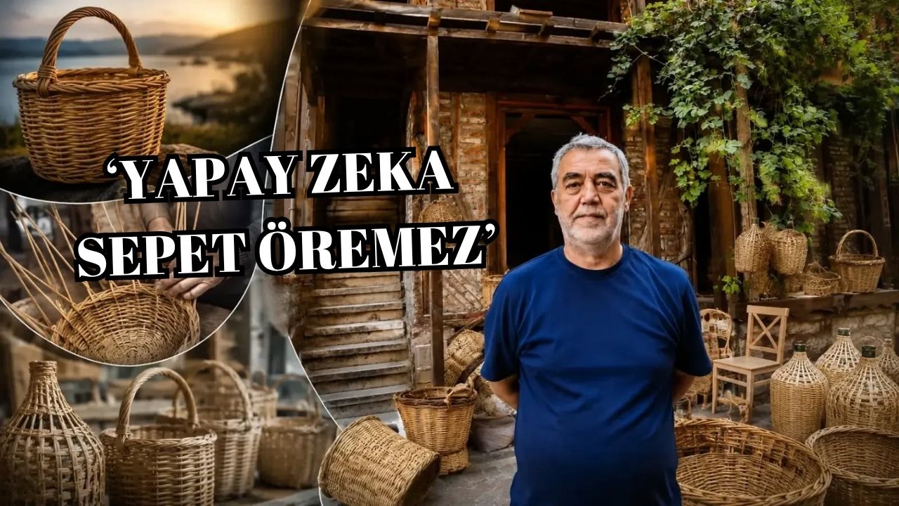 50 YILLIK SEPETÇİ KOYGUN:“BENDEN SONRA BU MESLEĞİ YAPAN YOK”