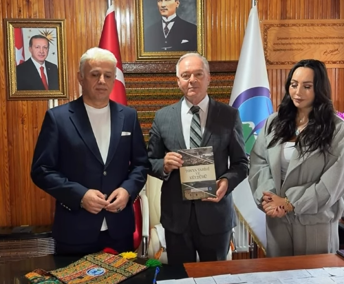 YALOVA’DAN TONYA’YA ANLAMLI ZİYARET.. İŞ ADAMI KUDU VE EŞİ ASENA’DAN ZİYARET
