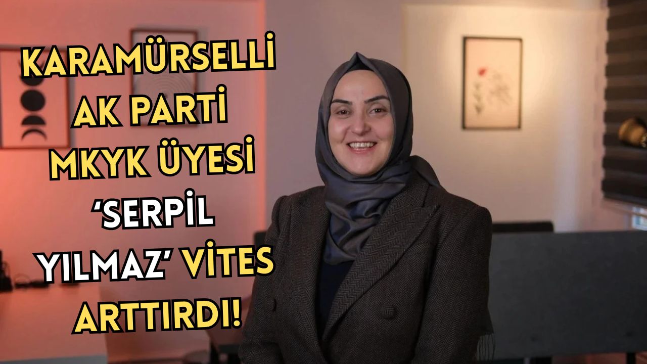 AK PARTİ MKYK ÜYESİ SERPİL YILMAZ, SAHA ÇALIŞMALARINA DEVAM EDİYOR