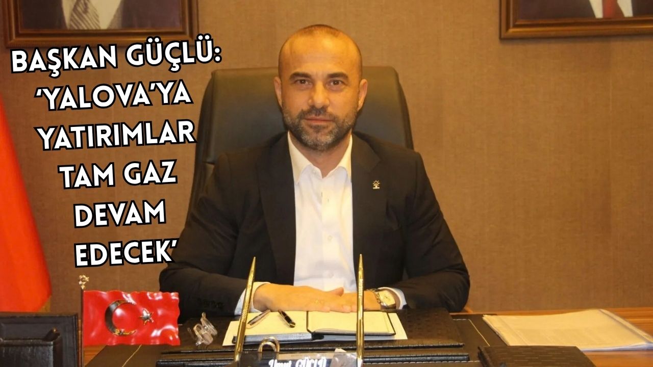 YALOVA’DA SPOR YATIRIMLARI START ALDI.. BAŞKAN GÜÇLÜ:’’YALOVA YATIRIMA DOYACAK’’