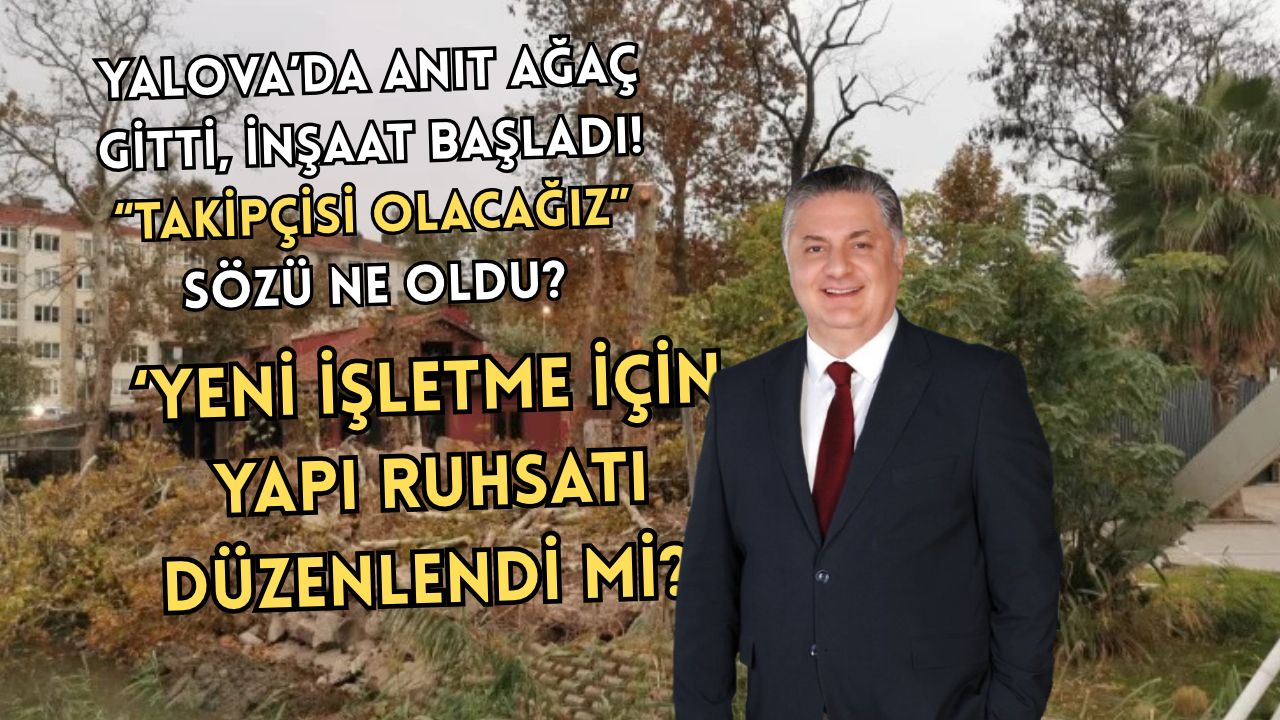 YALOVA KARACA KAFE ALANINDA TARTIŞMA YENİDEN GÜNDEMDE!