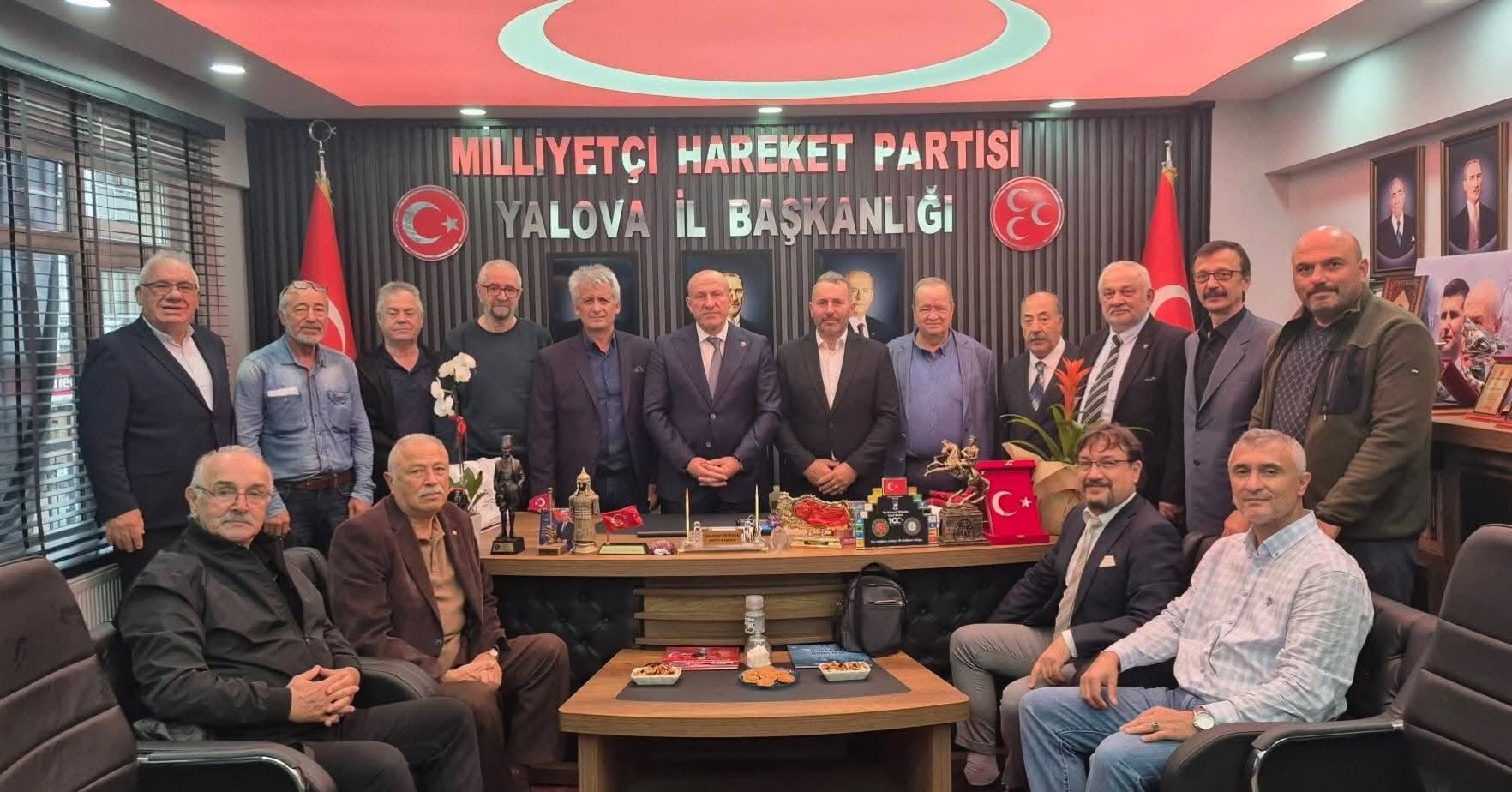 TUTUK’TAN, MHP YALOVA İL BAŞKANLIĞI’NA ZİYARET